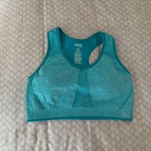 Teal Danskin Now Sports Bra